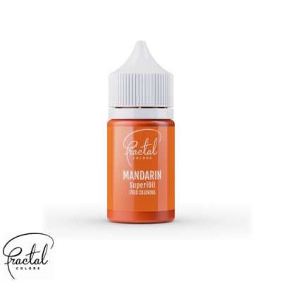 Mandarin Fractal SuperiOil olajbázisú ételfesték 30 g