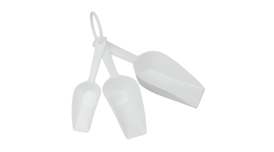 3 részes műanyag Metaltex lisztlapát készlet