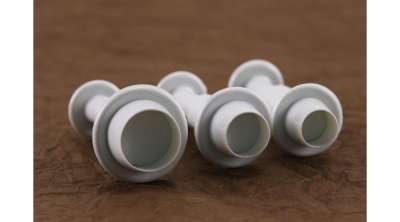 Kör alakú fondant kiszúró szett - 3 db rugós eszközzel, könnyű használat