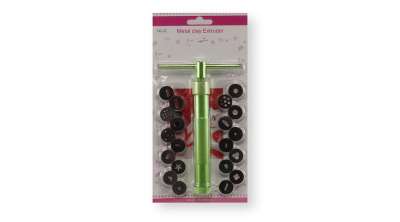 Torta szegélydíszítő készlet, 20 mintával – A legjobb fondant díszítéshez