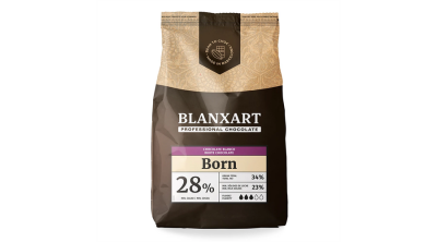 Blanxart Born 28%-os fehércsokoládé korong 1 kg