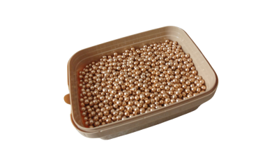 4 mm-es arany színű cukorgyöngy