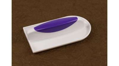 Fondant simító műanyag, lekerekített - tökéletes sima felület minden tortán