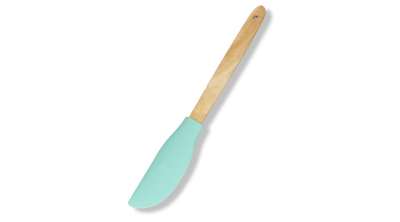 Tortasimító szett – szilikon lap és fa nyél a tökéletes felületért