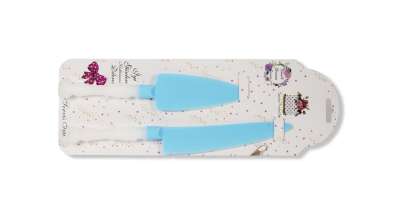 2 részes műanyag tortavágó kés és lapát szett