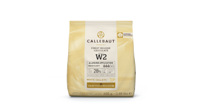 Fehércsokoládé pasztilla (korong) 400 g Callebaut W2