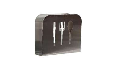 15 cm-es fém szalvétatartó