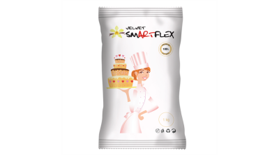 Smartflex Velvet tortaburkoló massza vanília ízesítéssel 1 kg