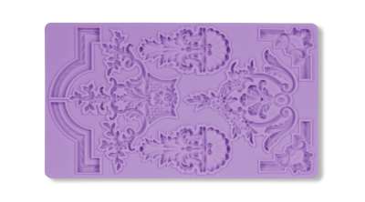 Barokk Virág- és Levéldísz Formázó - Fondanthoz és Marcipánhoz