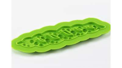 Csavart pöttyös szilikon fondant formázó