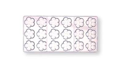 18 Adagos Virág Bonbonforma – Prémium Polikarbonát Öntőforma