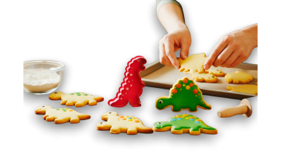 Dínósüti Készlet – T-rex és Stegosaurus