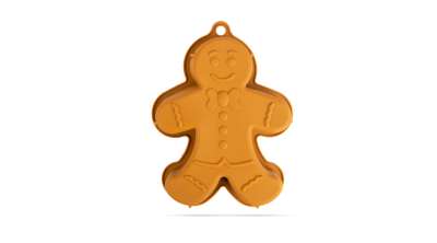 26*19 cm Mézi alakú karácsonyi szilikon sütőforma