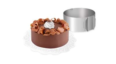 Tescoma Delicia Állítható Tortakarika – Tökéletes Méretű Tortaformázáshoz