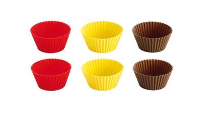 TESCOMA DELÍCIA 6 db 7 cm-es szilikon muffin kapszli