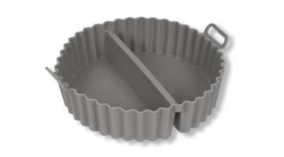 Két részre osztott szilikon air fryer sütőforma 20 cm