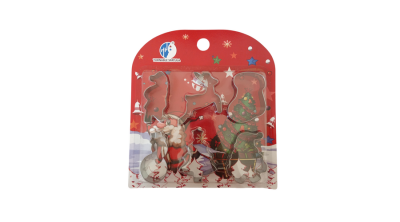 6 részes fém mézeskalács kiszúró szett