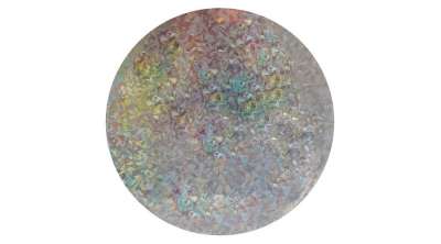 30 cm-es ezüst-holografikus tortadob