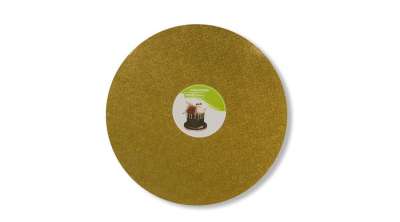 25 cm-es arany vékony tortadob