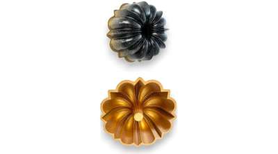 Virág alakú alumínium kuglóf sütőforma