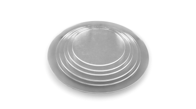 Tortaalátét műanyag 25 cm, áttetsző 5 db