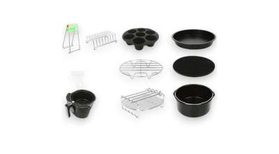 Air fryer kiegészítő készlet (8 részes)