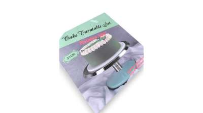 29 cm-es fém forgatható tortadíszítő állvány