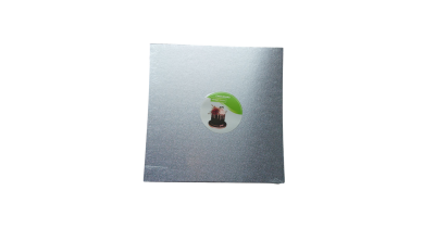 28*28 cm-es ezüst vékony tortadob