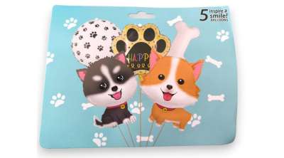 Kutyás lufi szett (5 db)