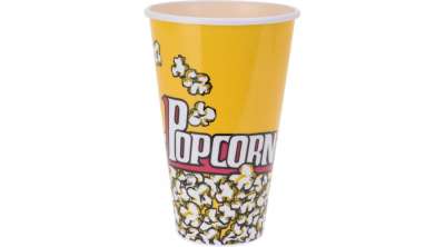 18 cm-es műanyag popcorn vödör