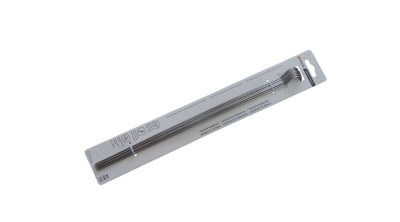 30 cm-es rozsdamentes hústű, nyárs 6 db