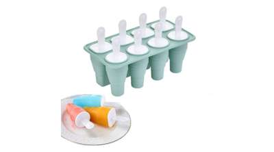 8 adagos szilikon jégkrém és jégkocka készítő forma