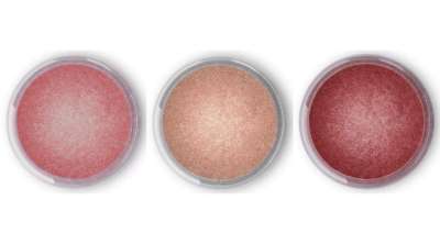 Ehető csillámpor válogatás (Pink Flamingó, Pezsgő Rózsaszín, Bíborvörös)