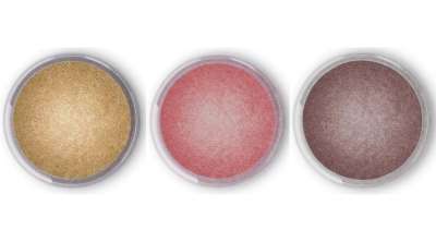 Ehető csillámpor válogatás (Vörös Gyömbér, Pink Flamingó, Csillagköd)