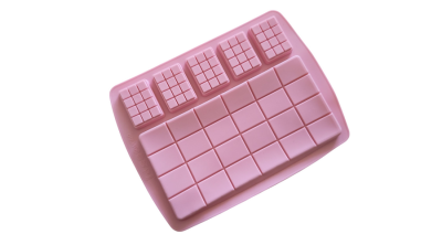 6 adagos szilikon táblás csoki készítő forma