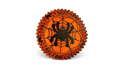 Pók mintás halloween muffin papír 50 db