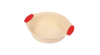 18 cm-es kerek sütőforma szilikon fogantyúval