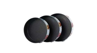 3 részes tortaforma szett (24-26-28 cm)