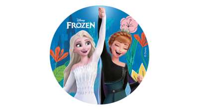 Jégvarázs tortaostya, dekorációs cukorlap 15,5 cm