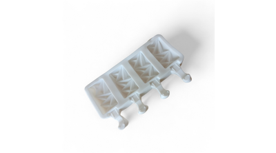 4 adagos gyémánt mintás szilikon jégkrém forma