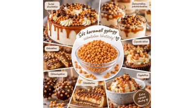 Sós karamell gyöngy – 100 g