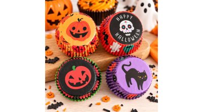 Halloween Muffin Papír 4 féle mintával (100 db)