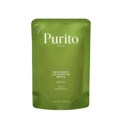 PURITO From Green Cleansing Oil Refill 200 ml – Környezetbarát utántöltő