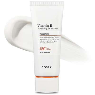 COSRX Vitamin E SPF 50+ Fényvédő Krém