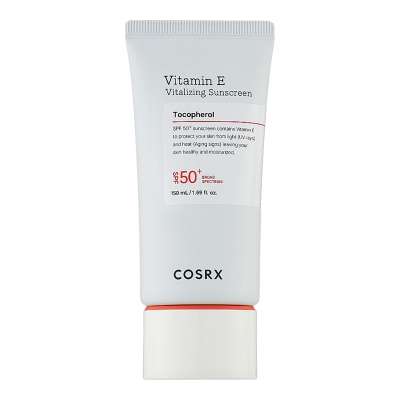 COSRX Vitamin E SPF 50+ Fényvédő Krém 150 ml