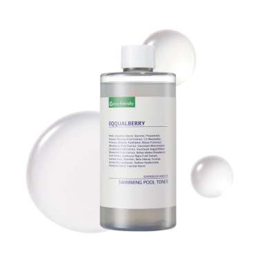 EQQUALBERRY - Swimming Pool Daily Facial Toner - Hidratáló és Hámlasztó Arctoner