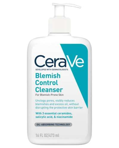 CeraVe Blemish Control Arctisztító Gél Pattanásos Bőrre