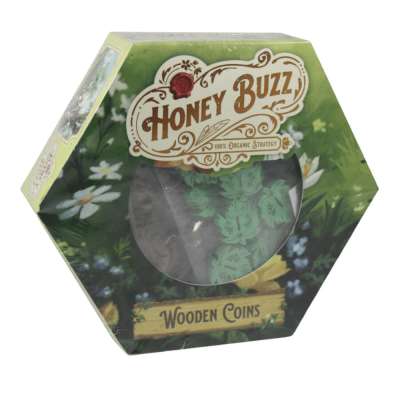 Honey Buzz Wooden Coins, társasjáték kiegészítő
