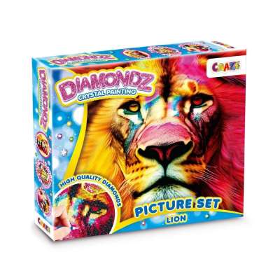 Craze DIAMONDZ - Oroszlán képkészítő szett