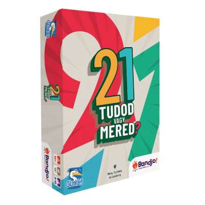21 - Tudod vagy mered? társasjáték